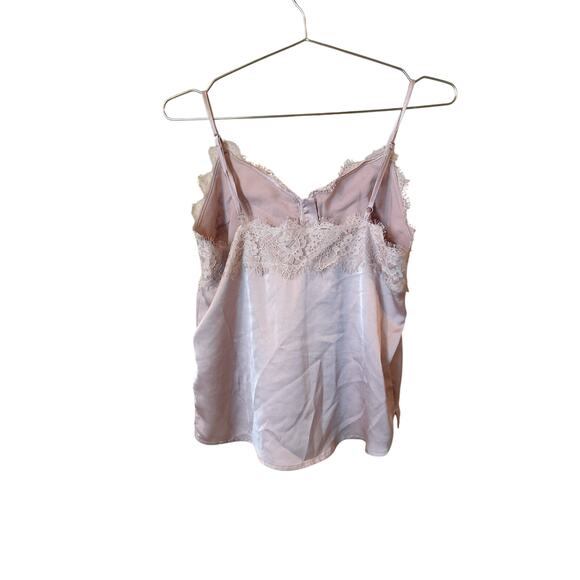 Abercrombie & Fitch Pink Lace Tank - Size S - Picture 3 of 4